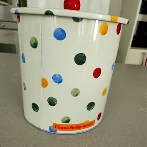 Emma Bridgewater tin. Polka dot series.